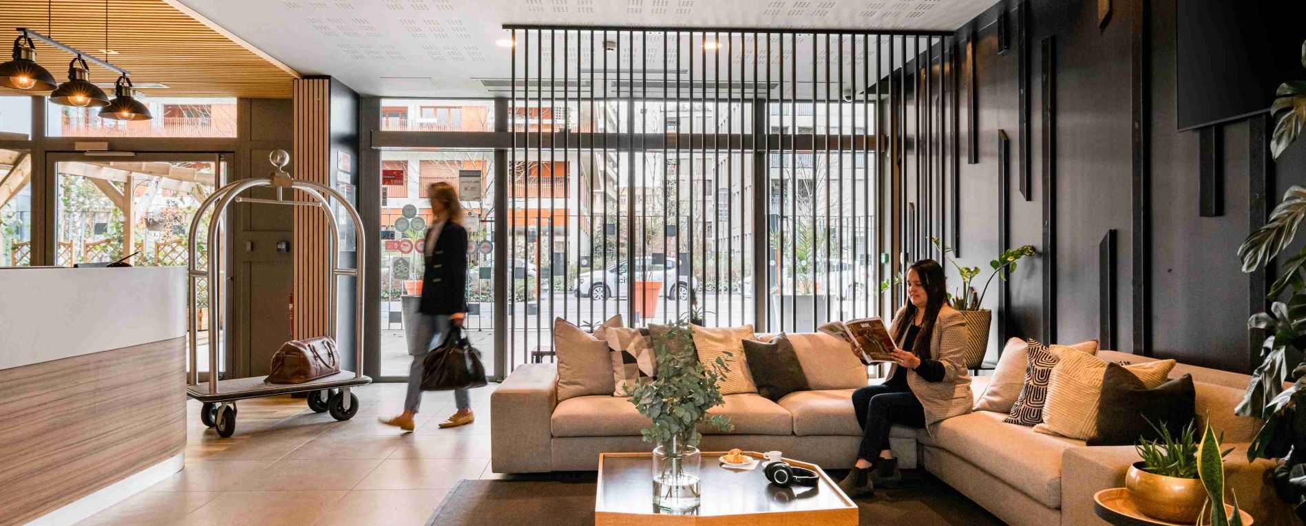 Q7 Lodge | Salon Accueil | Lyon